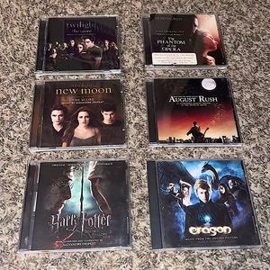 💿6 Beautiful Movie Soundtracks CD’s classic popular films cinematic music